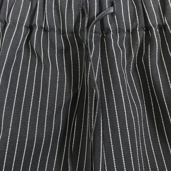 Monk and Lou cinch tied waist pinstripe trousers - Picture 2 of 3